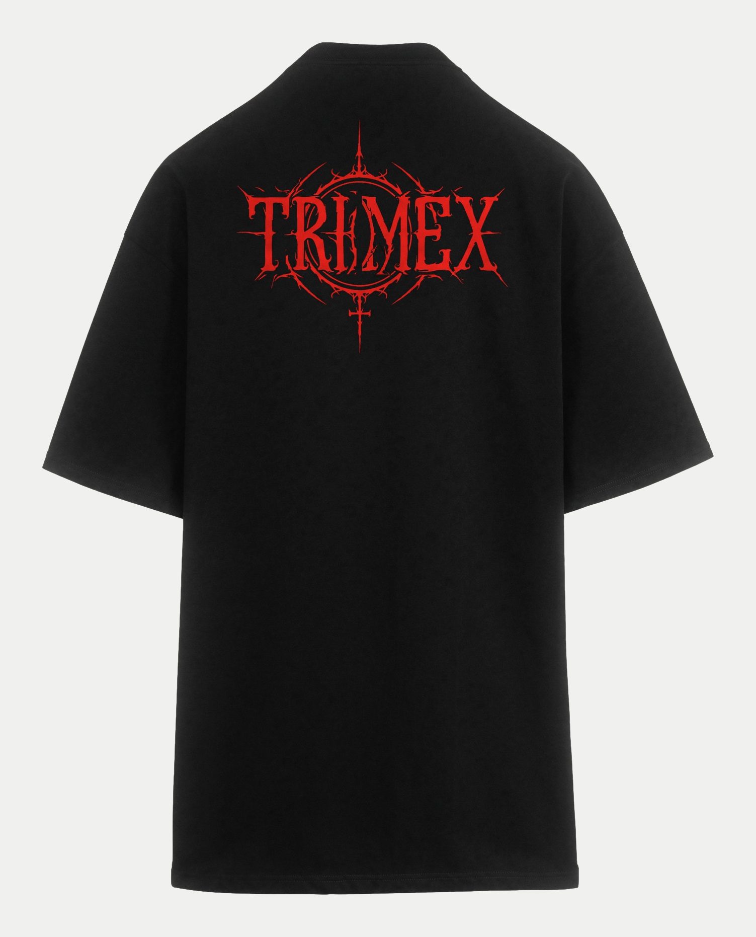Polera oversize Void, espalda