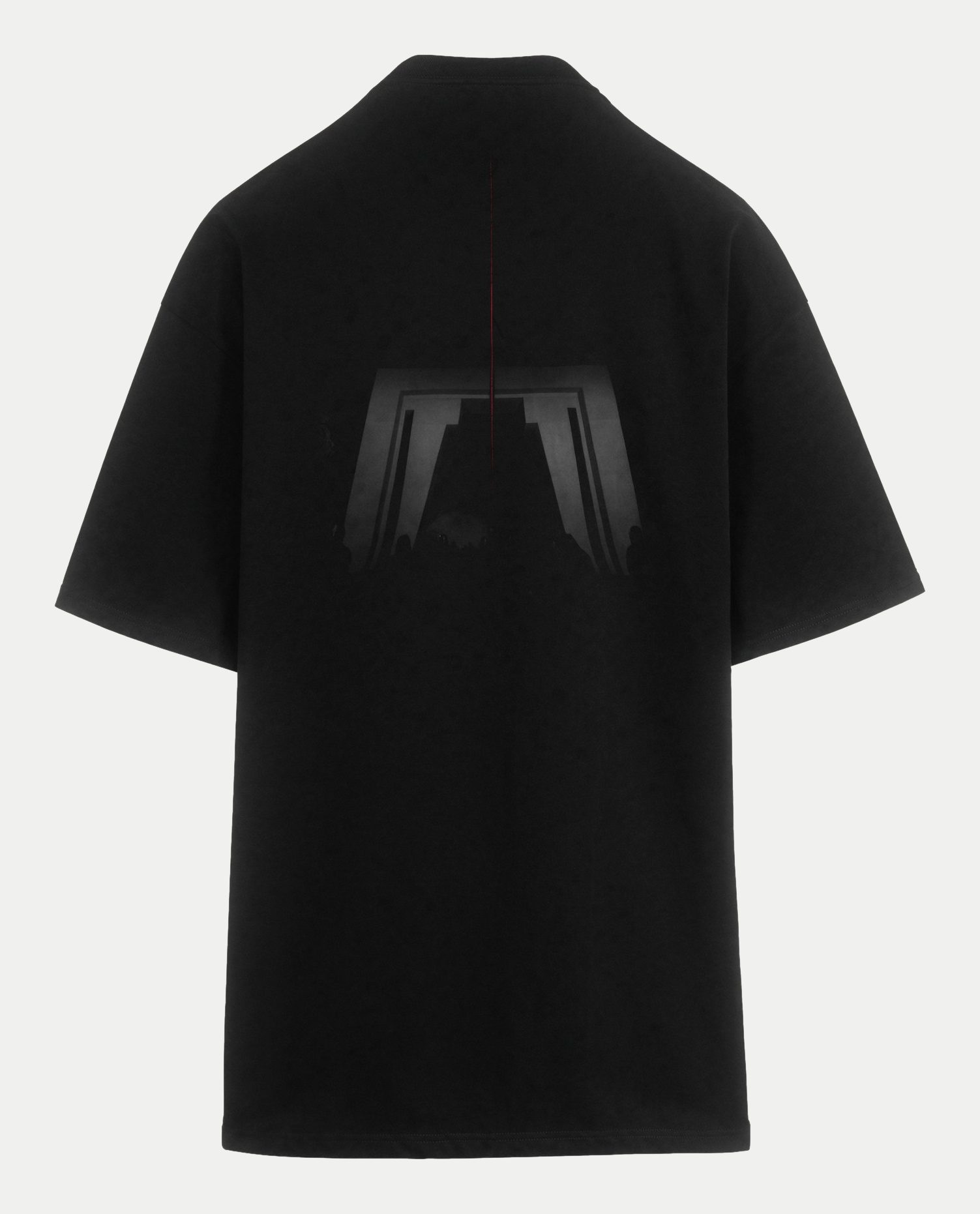 Polera oversize Procesión I, espalda