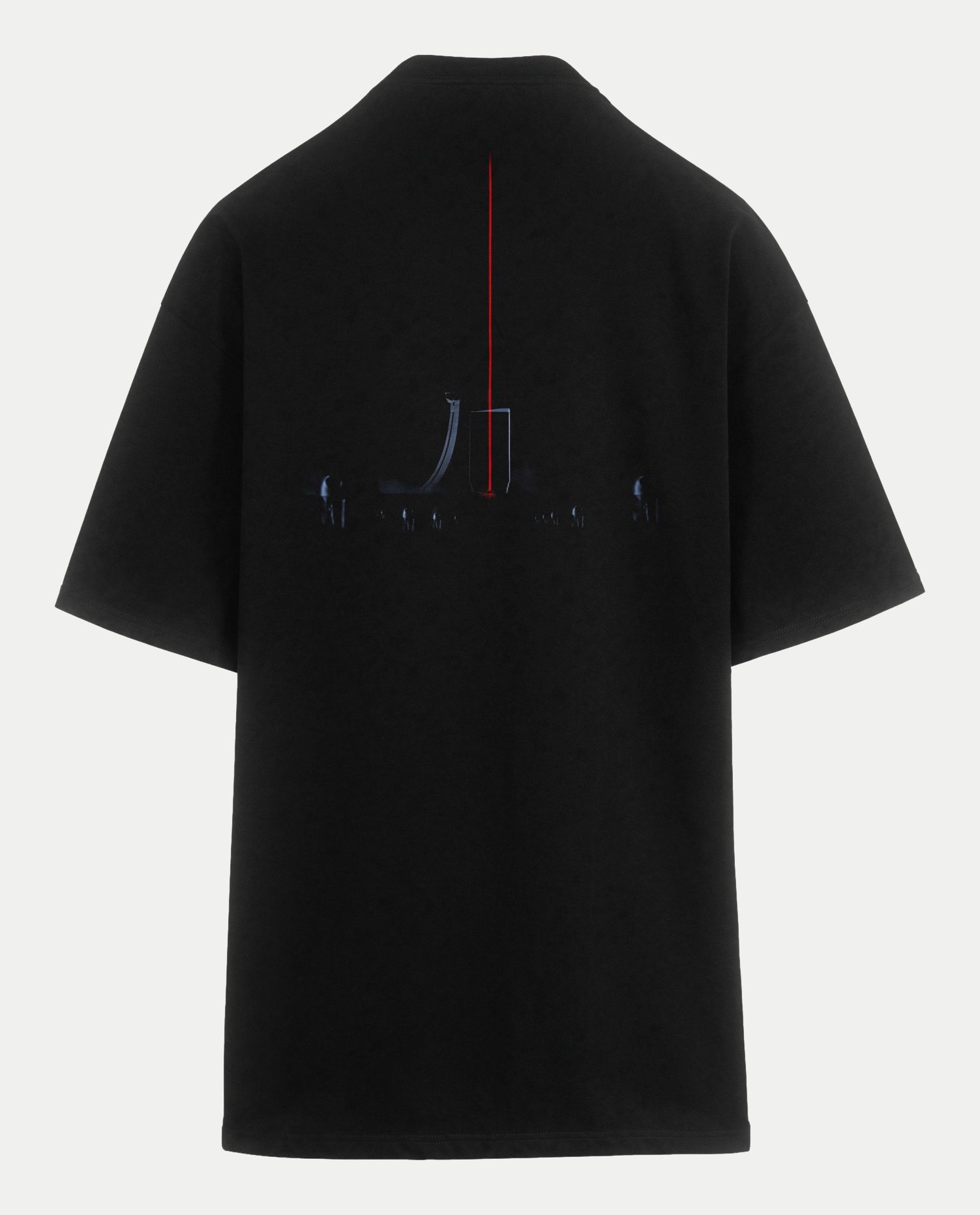 Polera oversize Procesión III, espalda