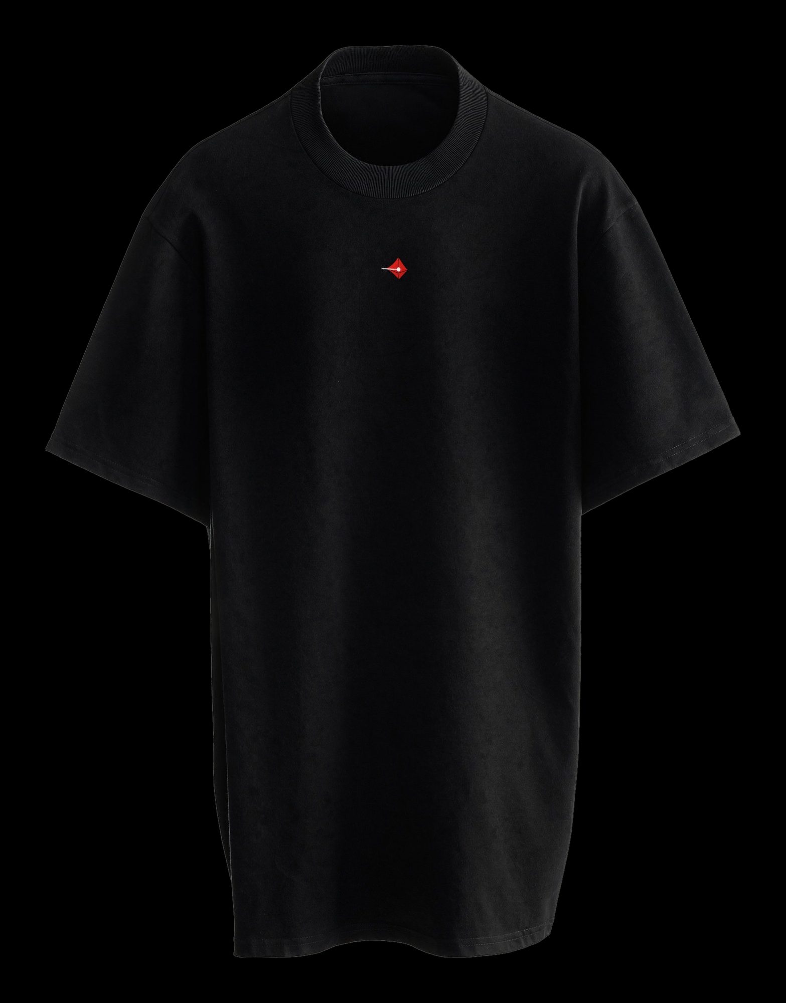 Polera oversize Escaneo, frente