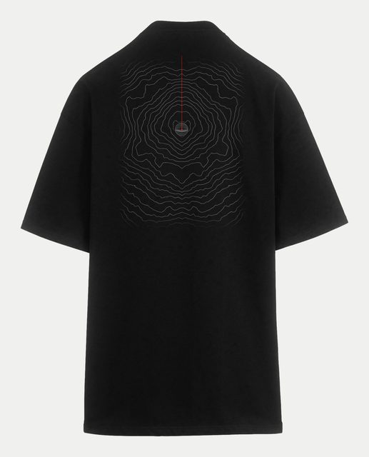 Polera oversize Isolíneas