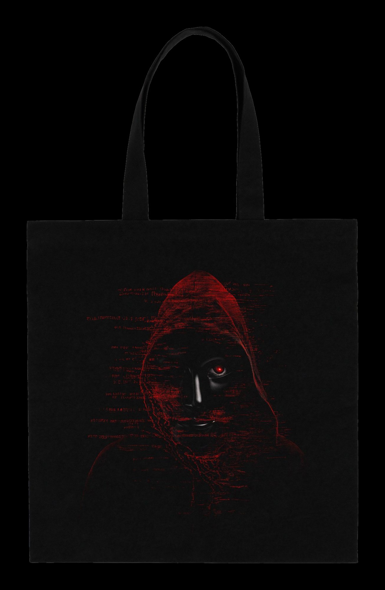Tote bag Máscara Negra, cara estampada
