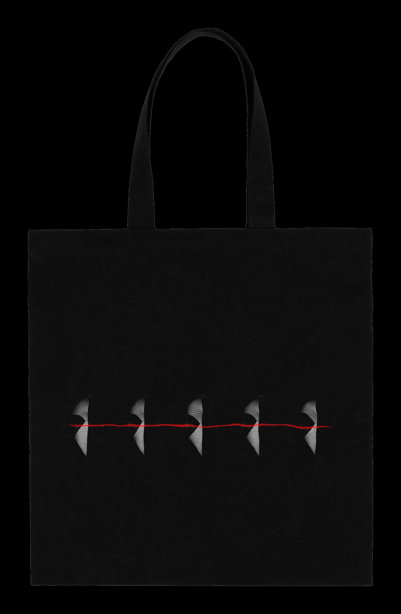 Tote bag Máscaras, cara estampada