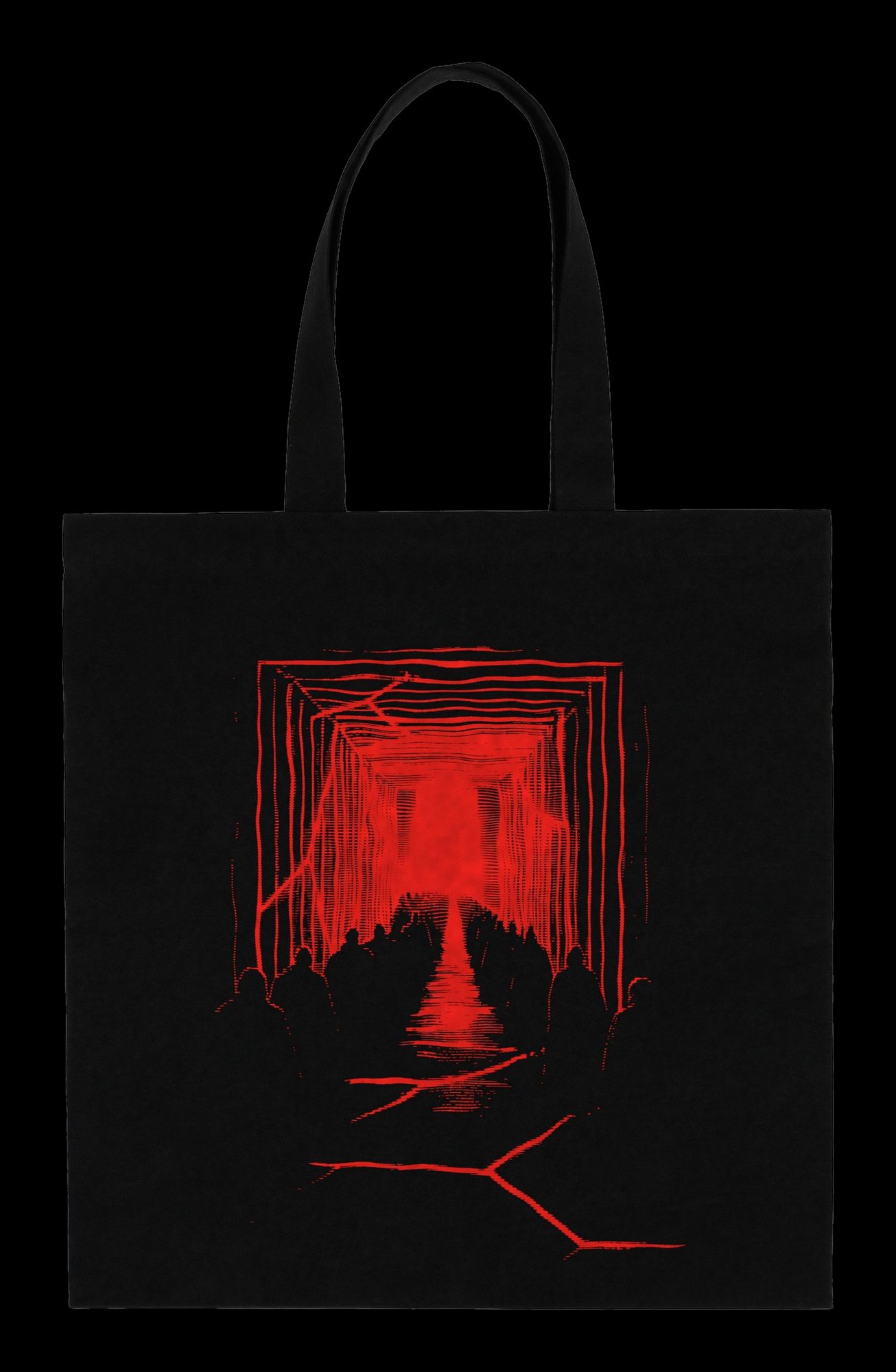 Tote bag Portal II, cara estampada