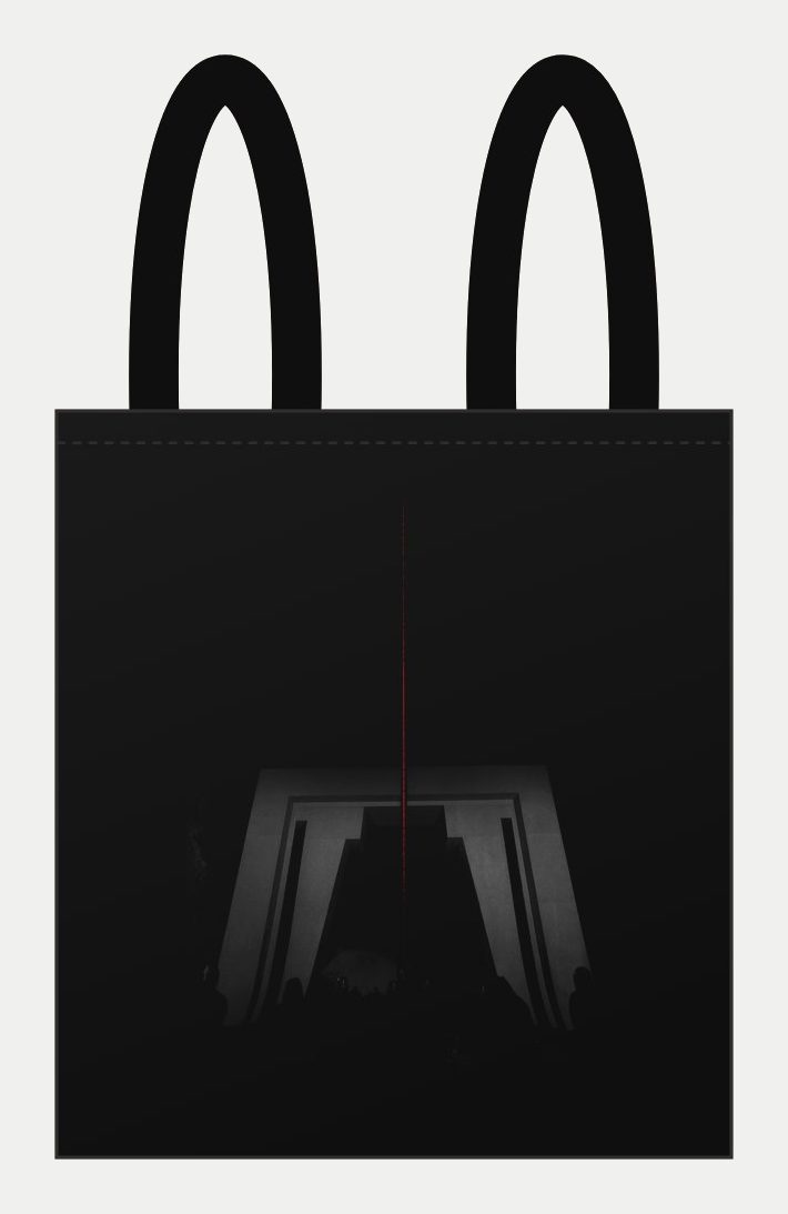 Plano de Tote bag Procesión I, cara estampada