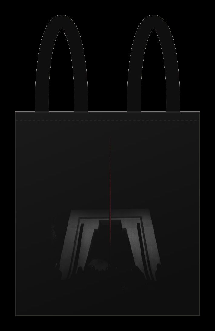 Plano de Tote bag Procesión I, cara estampada