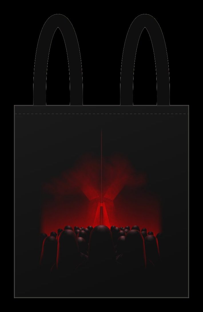 Plano de Tote bag Procesión II, cara estampada