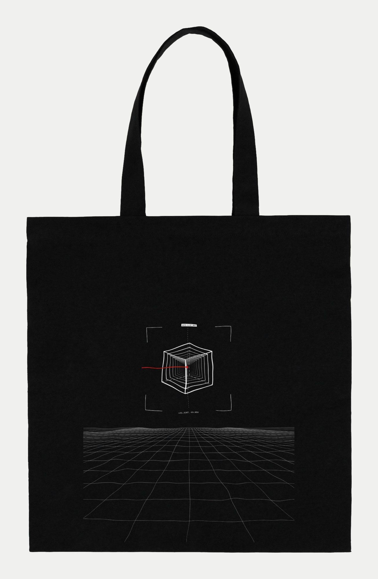 Tote bag Axis Piso, cara estampada