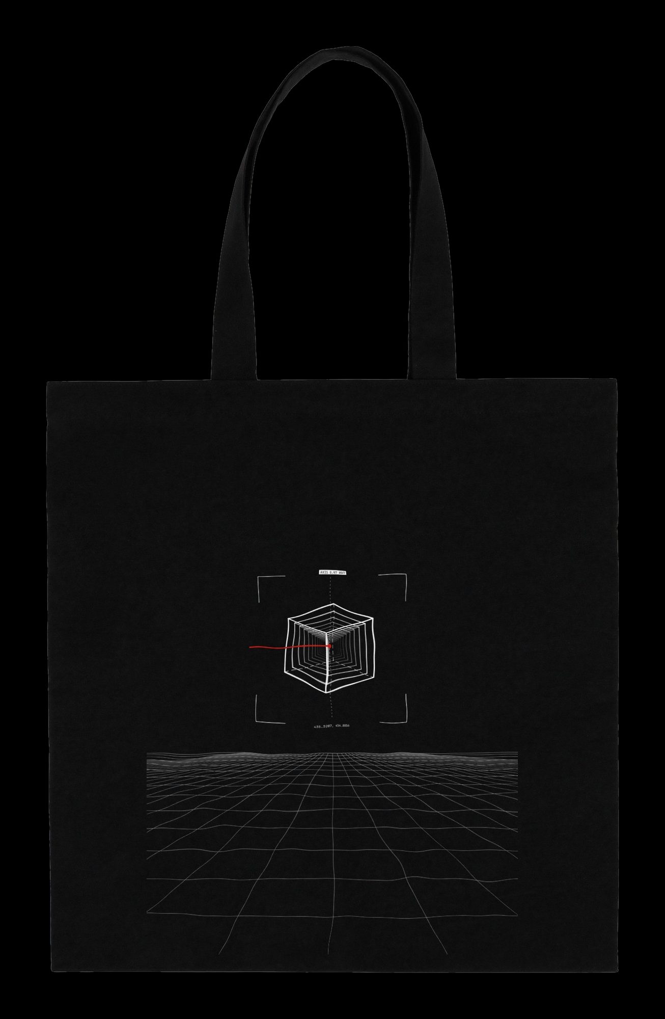 Tote bag Axis Piso, cara estampada
