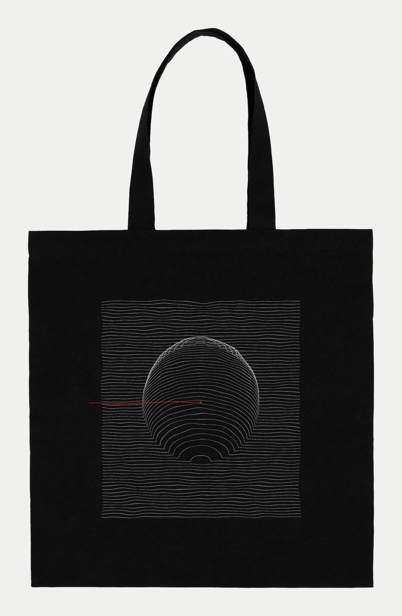 Tote bag Escaneo, cara estampada
